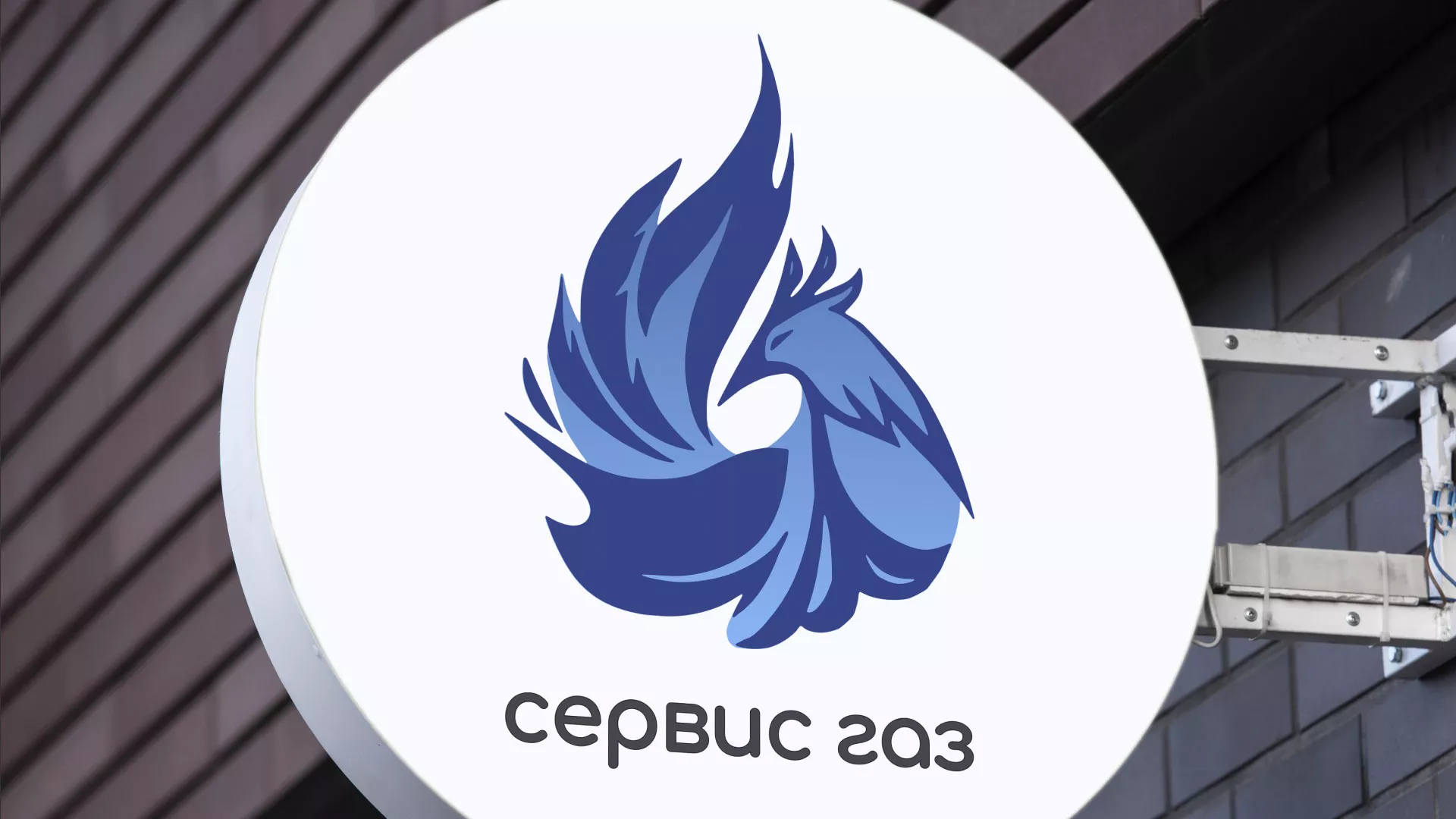 Создание логотипа «Сервис газ» в Сарове