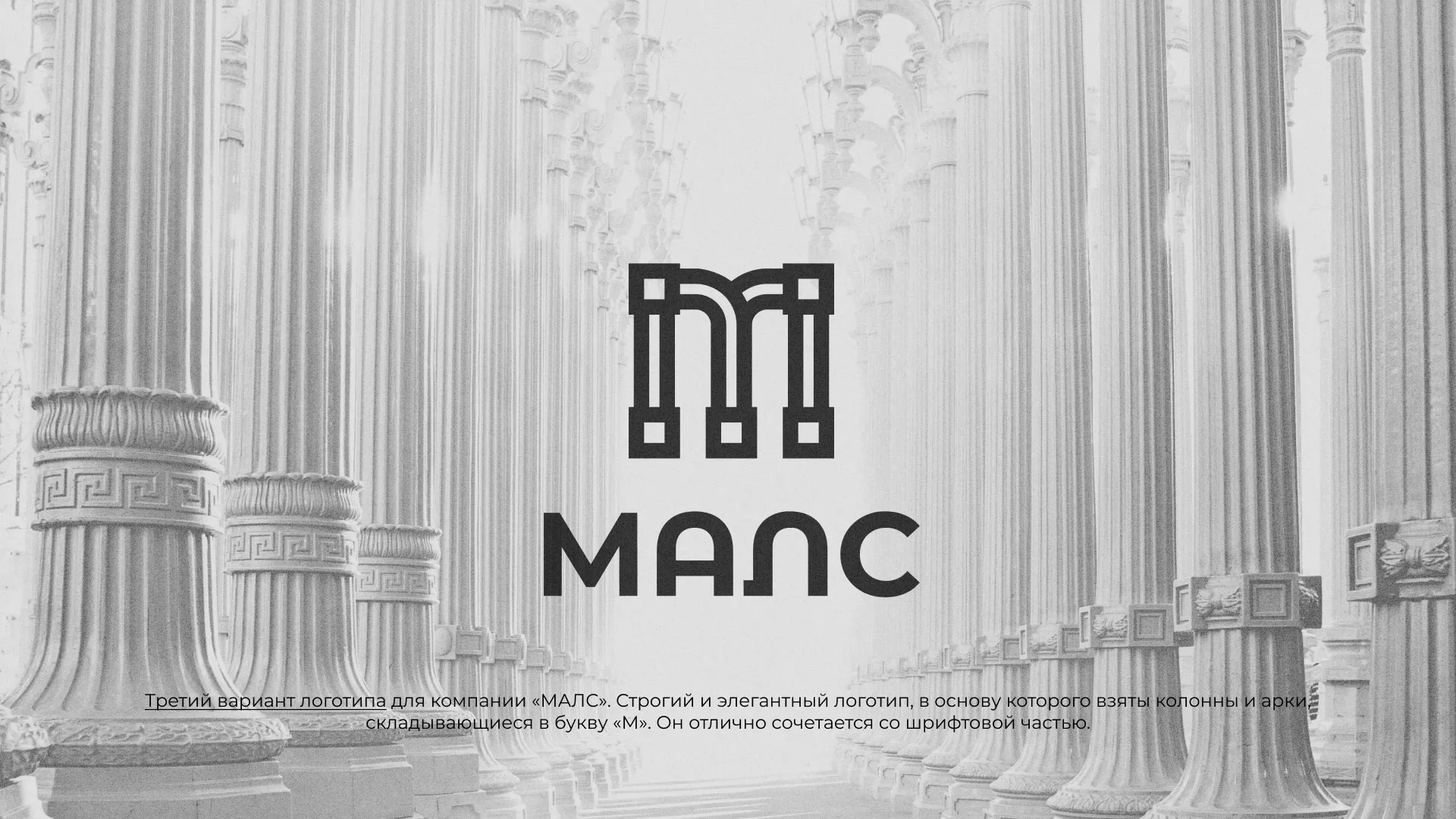 Разработка логотипа компании «МАЛС» в Сарове
